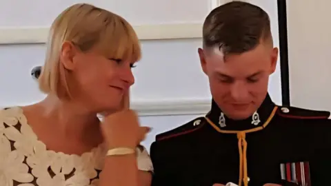 Dawn Turner with her son