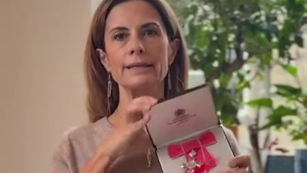 Livia Firth tears up MBE certificate in protest of Trump visit