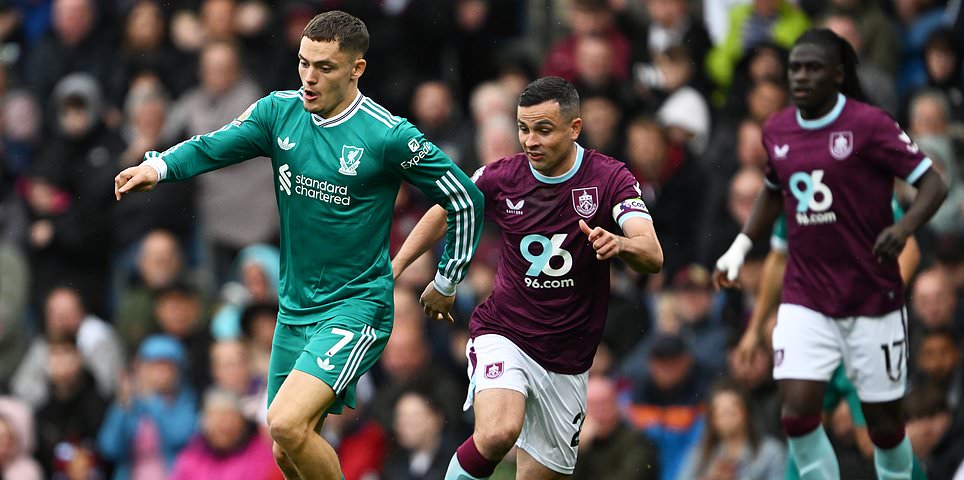 Action from Turf Moor
