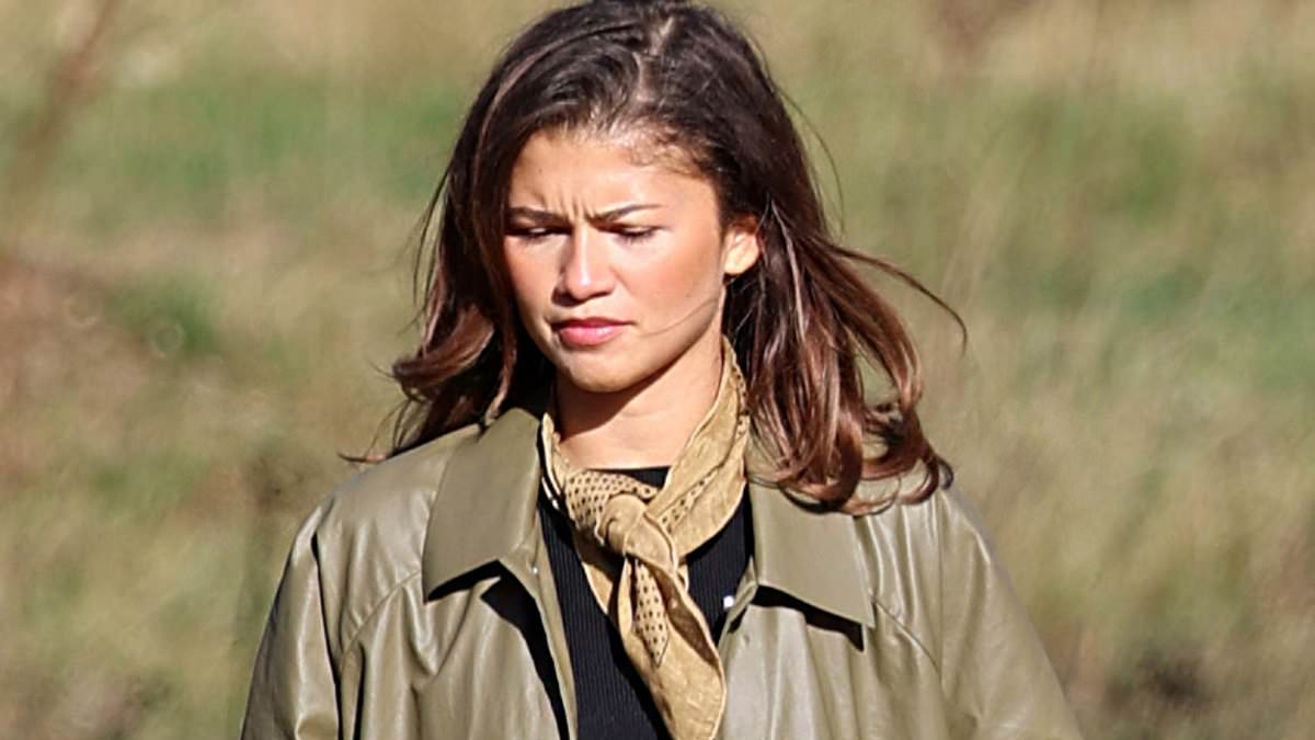 Zendaya glams up in London as Tom Holland recovers from Spider-Man on-set accident