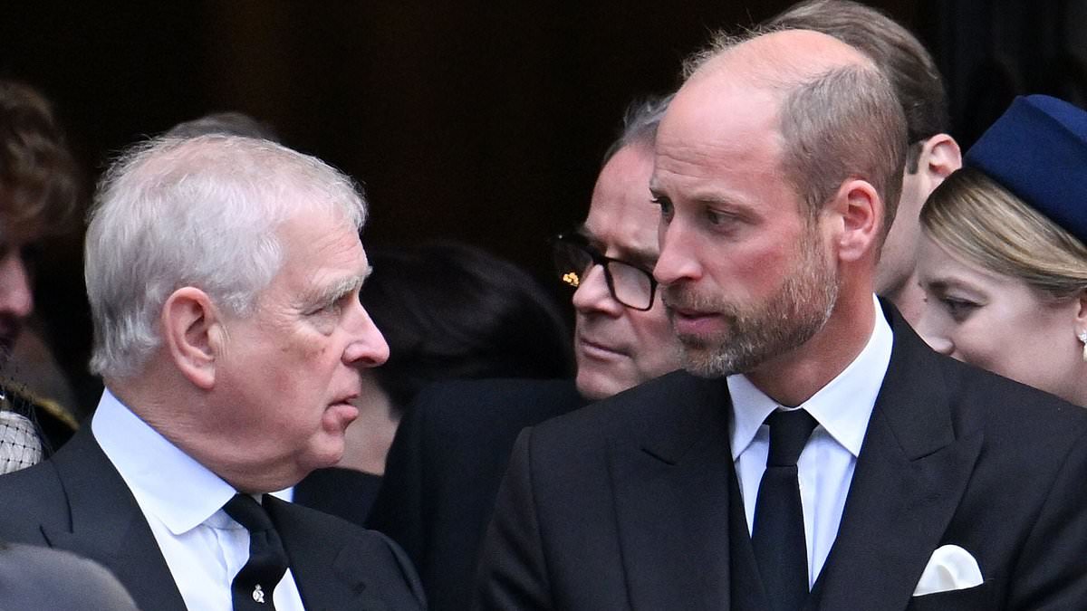 Prince Andrew's ill-judged funeral appearance draws scrutiny at Westminster Cathedral