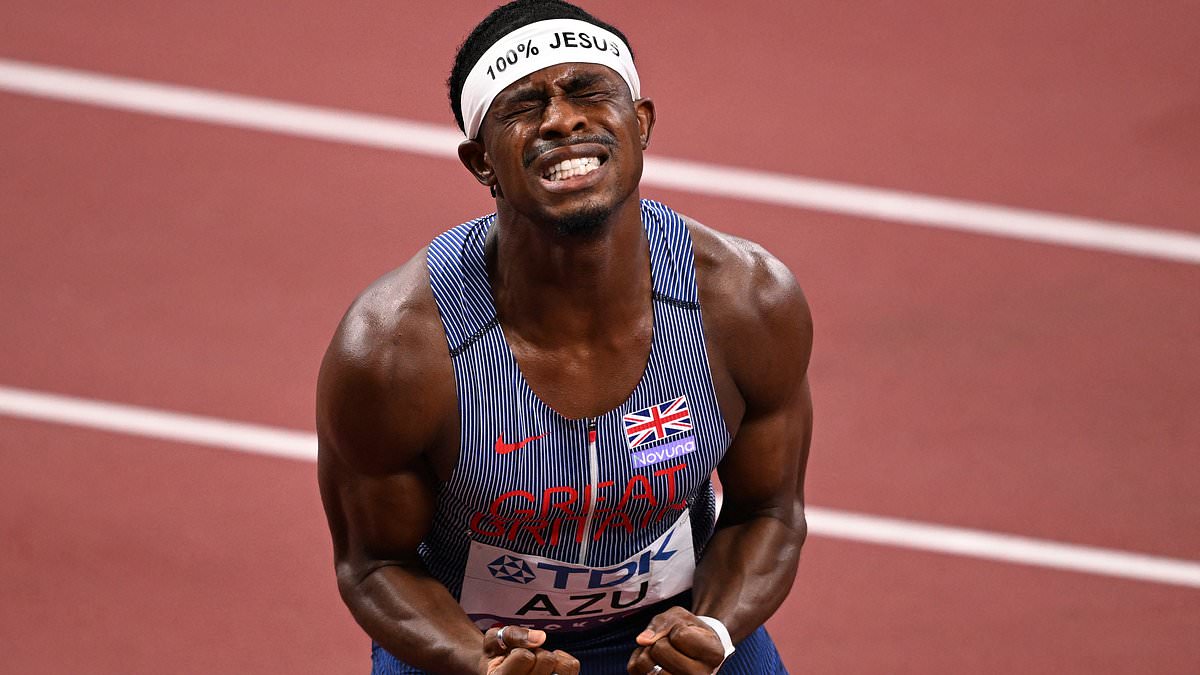 World Athletics to remind Team GB after Jeremiah Azu wears '100% Jesus' headband in Tokyo