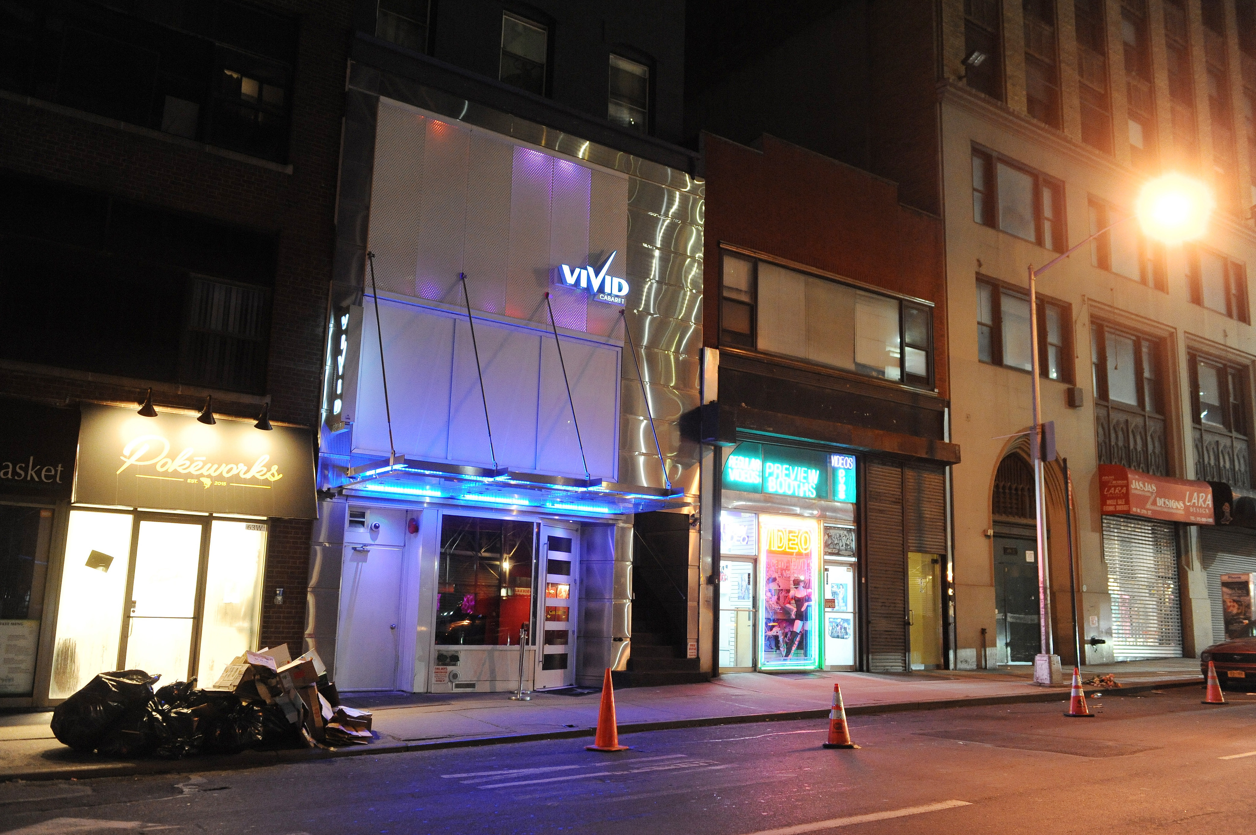 Interior, Vivid Cabaret in Manhattan