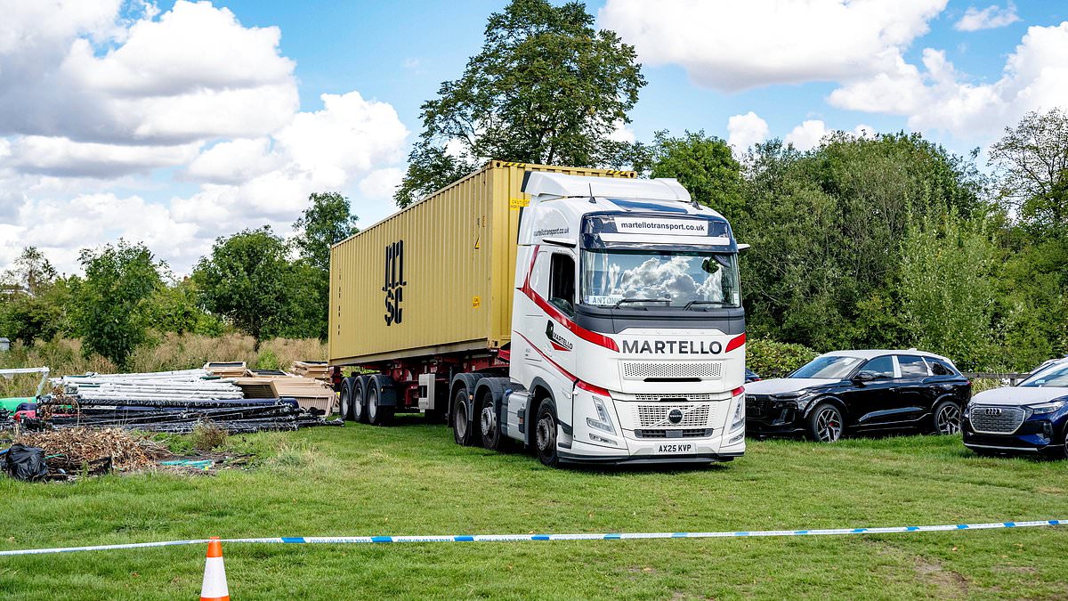 Two men killed by falling glass panel while unloading lorry at Hitchin Town FC car park
