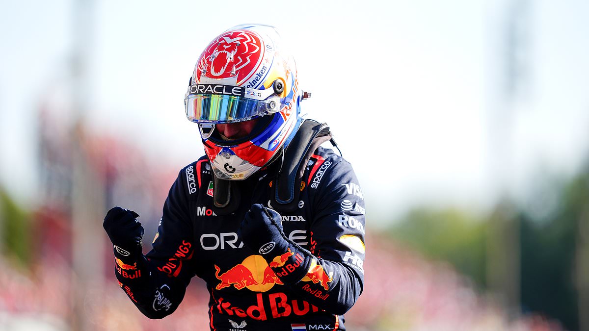 Max Verstappen Sets F1’s Fastest Ever Lap to Take Pole at Italian Grand Prix