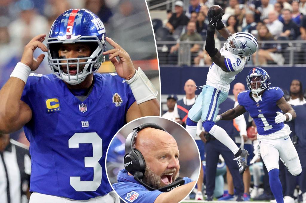 Giants’ late surge falls short as New York drops to 0-2 despite Malik Nabers’ breakout