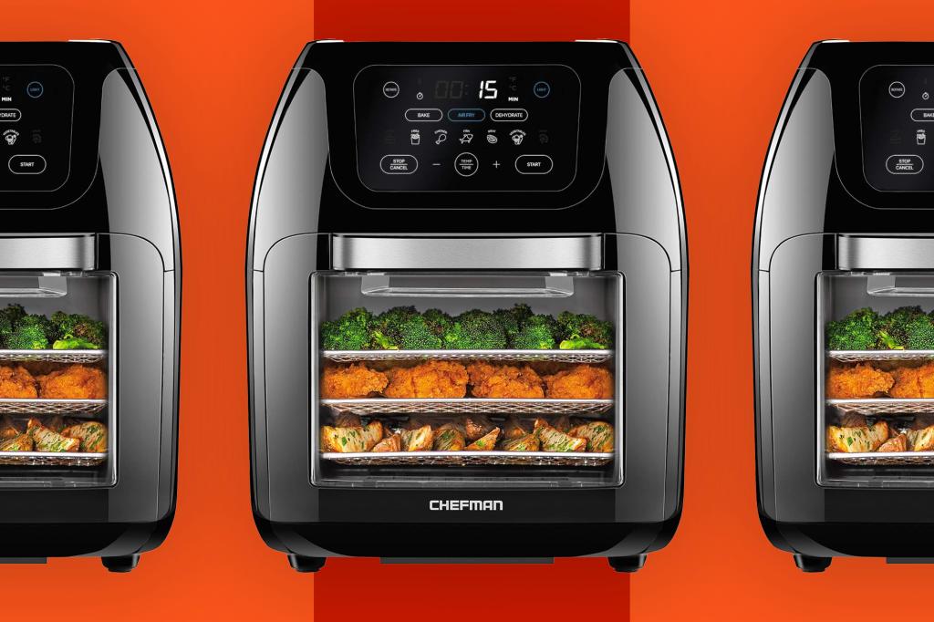 CHEFMAN Multifunctional Air Fryer, Rotisserie and Dehydrator Hits Amazon for Under $90