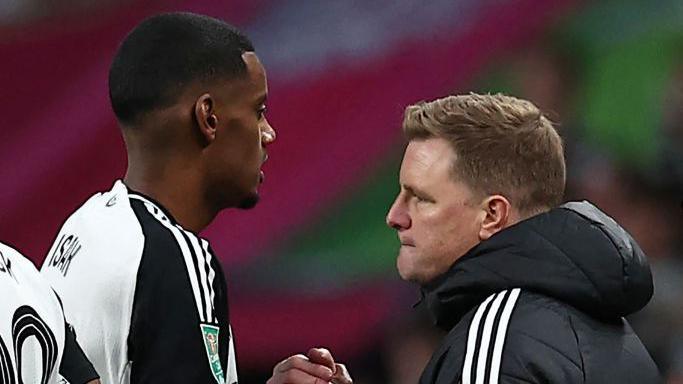 Howe says relationship with Isak changed after striker's 'strike' ahead of Liverpool move