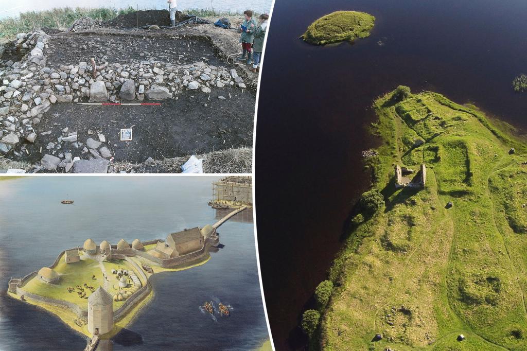 900-year-old nameless castle unearthed on Scottish island Islay