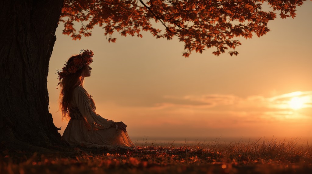 Mabon festival illustration