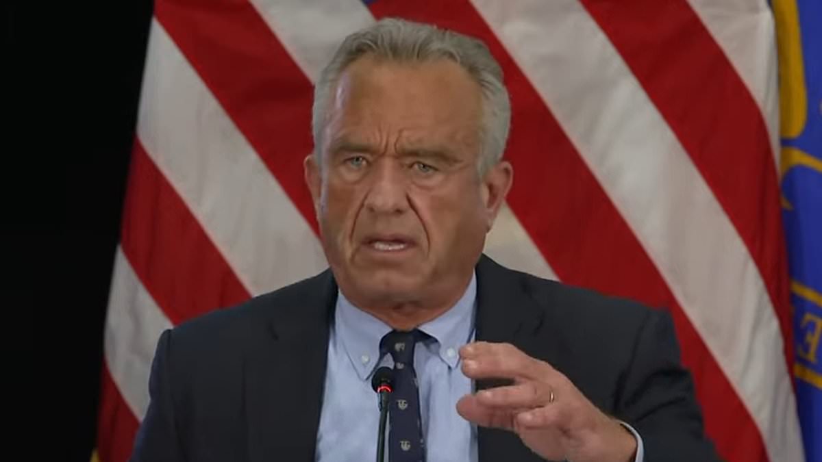 RFK Jr. unveils 'Make America Healthy Again' plan targeting food additives, vaccines and infertility