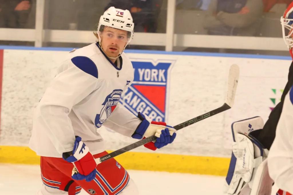Brennan Othmann Arrives at Fifth Rangers Rookie Camp After Summer Overhaul