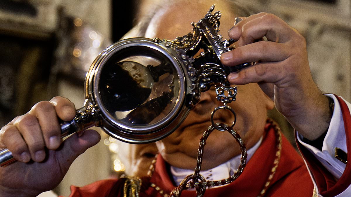 Saint Januarius blood liquefies in Naples ritual, renewing faith amid debate