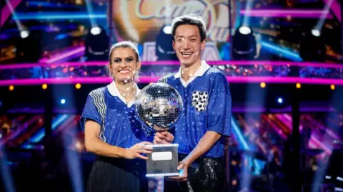 Karen Carney crowned Strictly Come Dancing 2025 winner in glitzy final