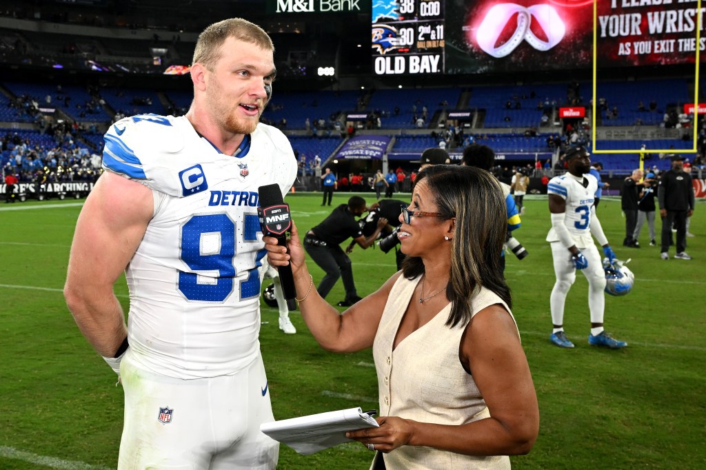 Aidan Hutchinson 97 Detroit Lions jersey