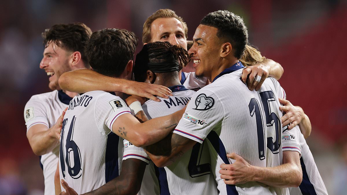 England rout Serbia 5-0 in Belgrade as Tuchel’s side silence growing dissent