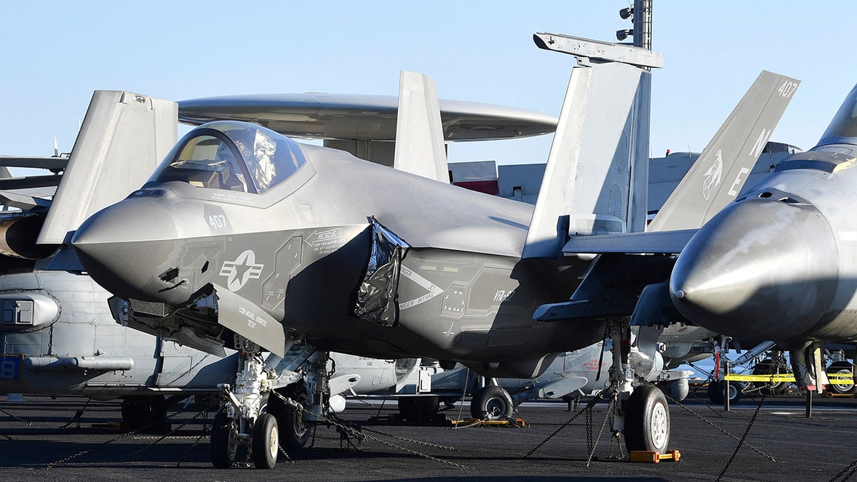 US Navy F-35 Lightning II jet