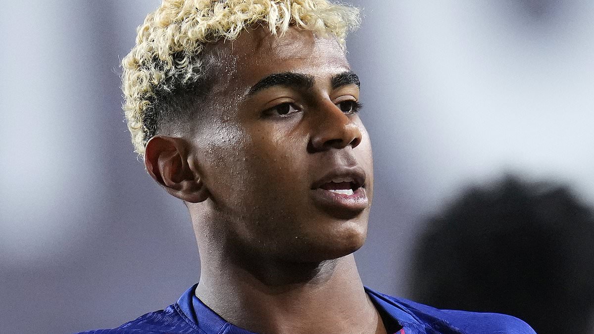 Lamine Yamal ruled out of Barcelona's Champions League opener at Newcastle