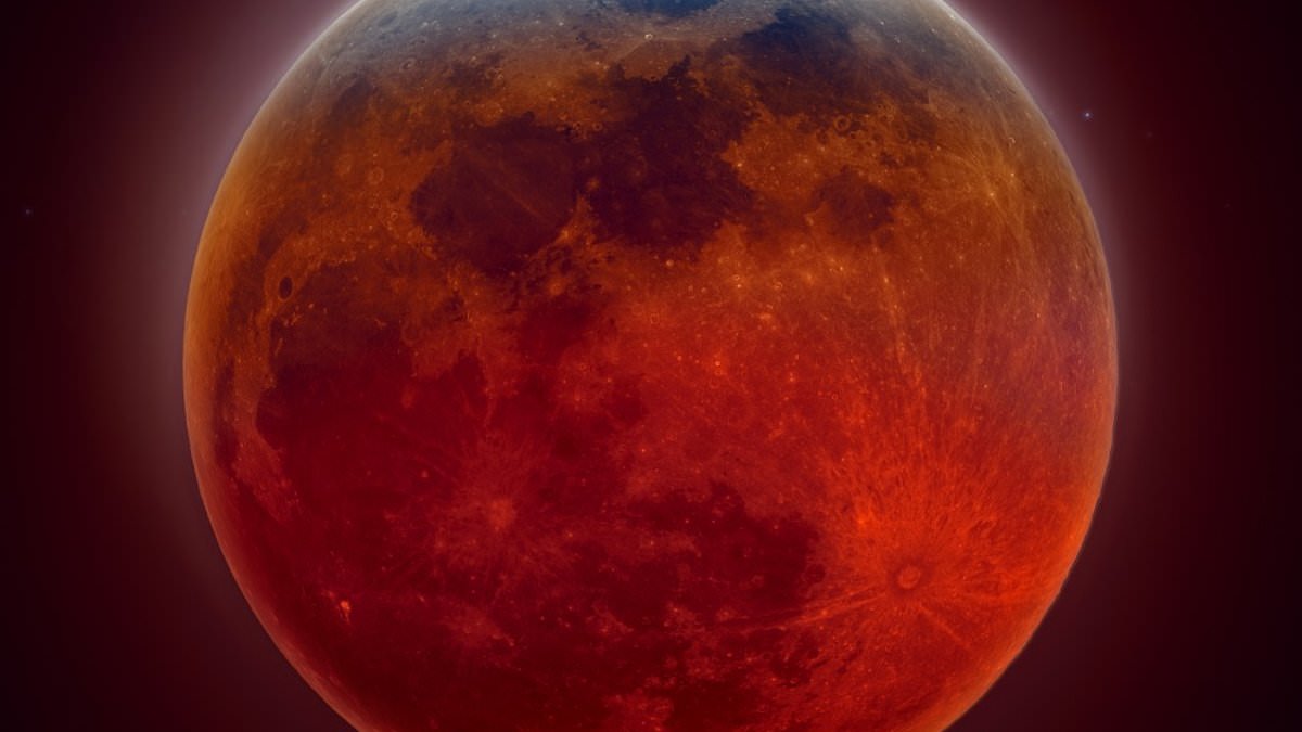 Rare Blood Moon total lunar eclipse visible across much of the UK tonight