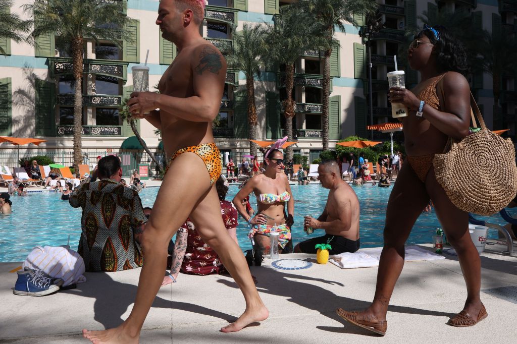 Pool party in Las Vegas