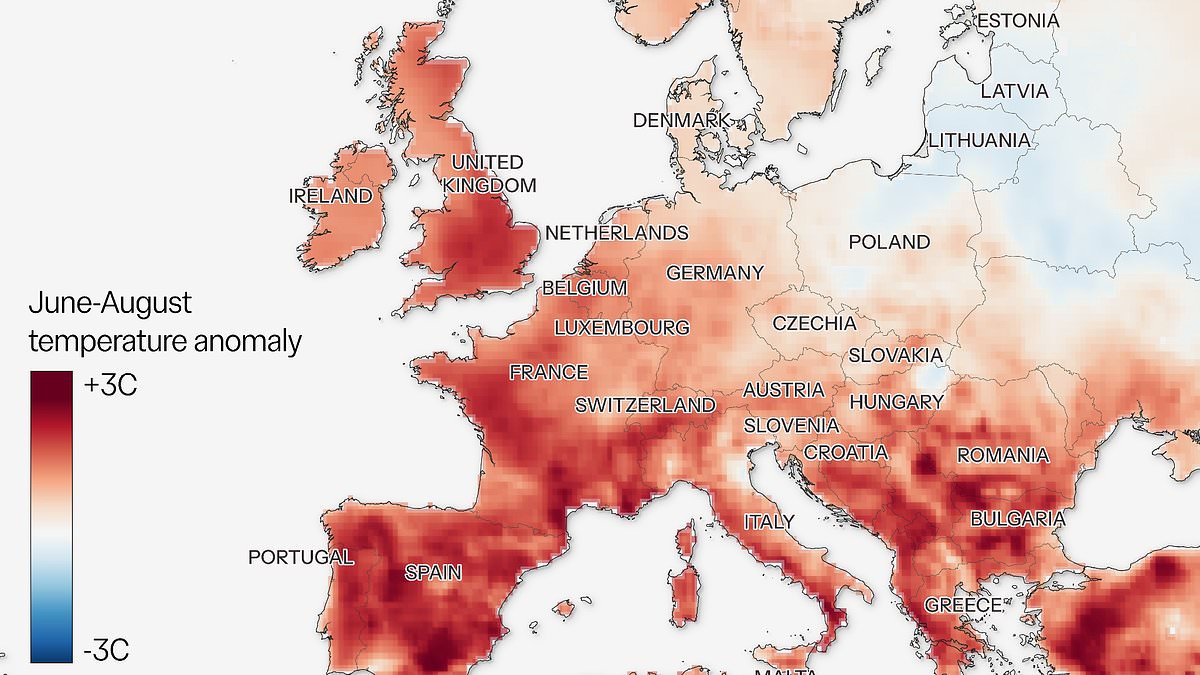 Climate change blamed for thousands of heat deaths across Europe this summer