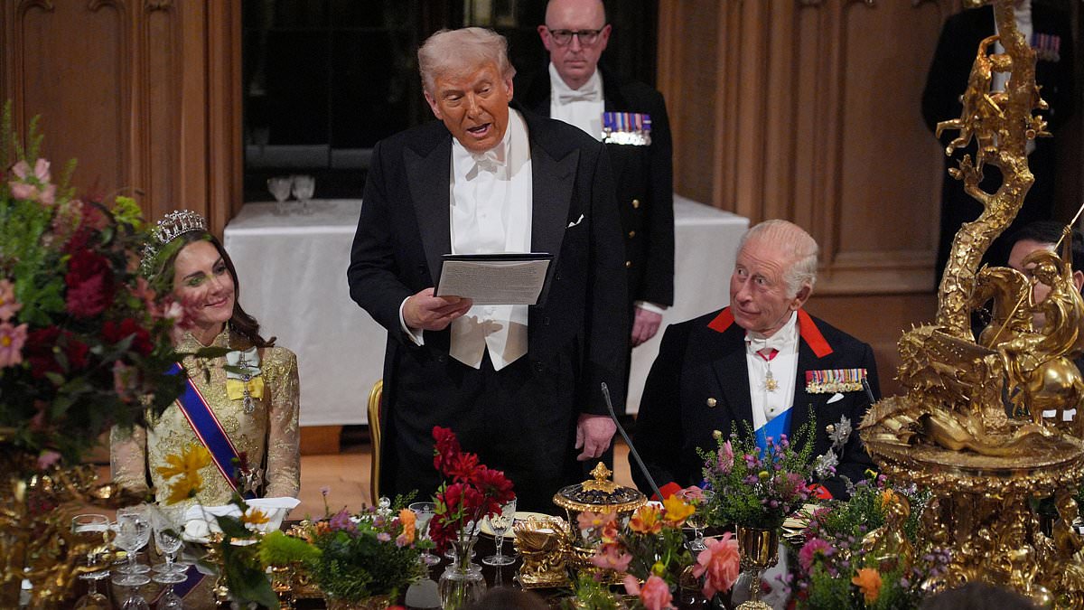Trump uses Windsor toast to frame Western values and critique Biden