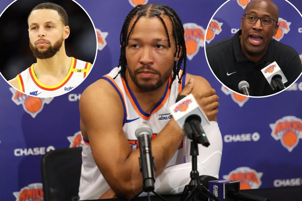 Knicks plan Curry-style off-ball shift for Brunson as Brown opens first camp