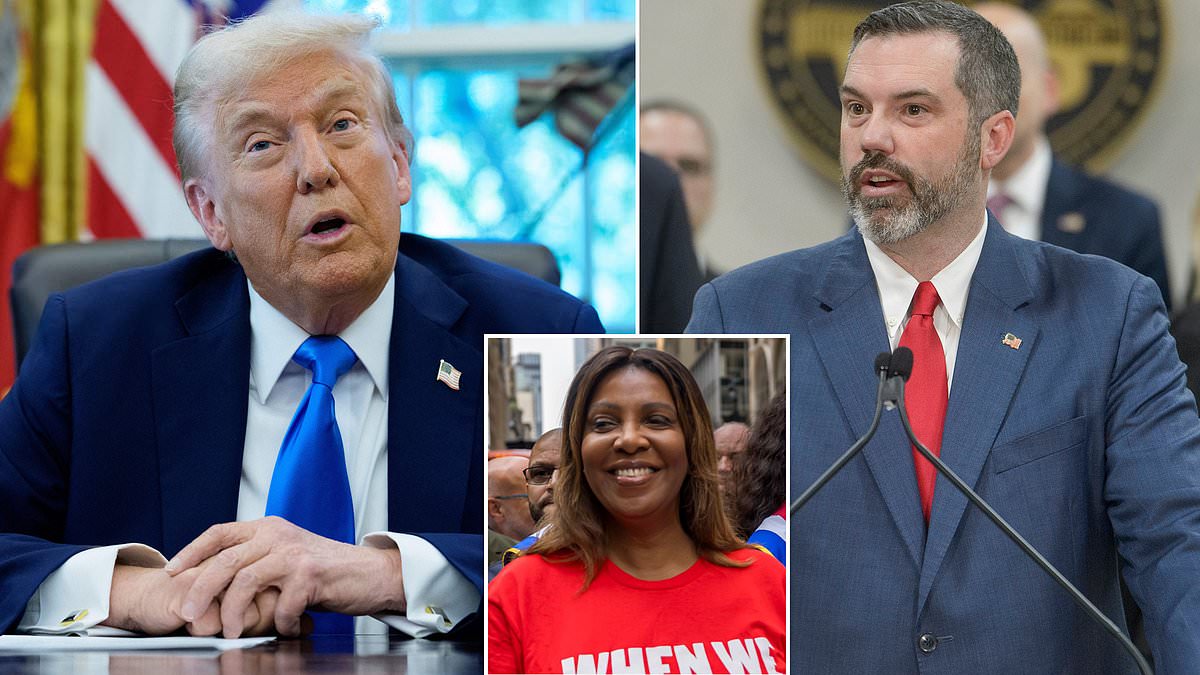 Trump says he fired U.S. attorney who reportedly quit over Letitia James probe