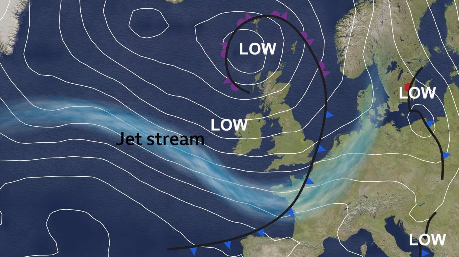 Rain approaching western coasts