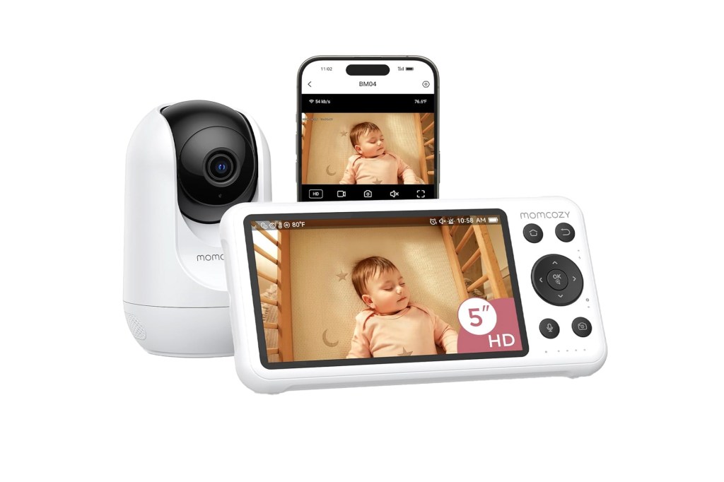 Baby monitor close-up