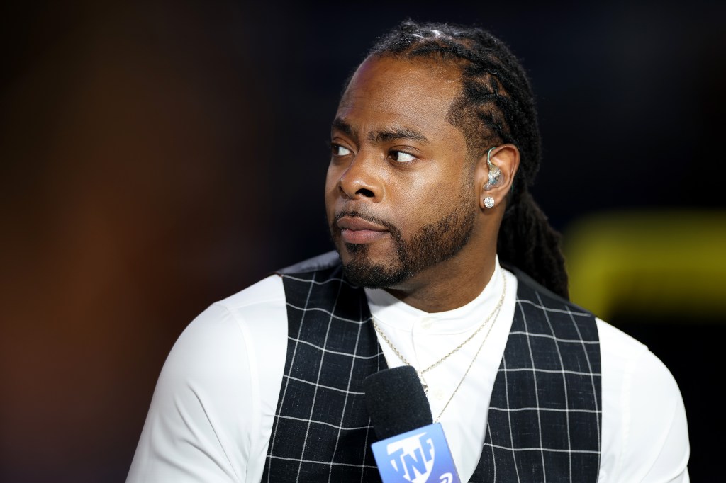 Sherman takes jab at Russell Wilson as Giants bench him; Hall of Fame debate surfaces on Prime broadcast