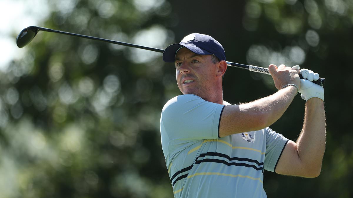 Europe takes commanding 5.5-2.5 lead into the second day of the Ryder Cup after McIlroy's dramatic finish to afternoon fourballs