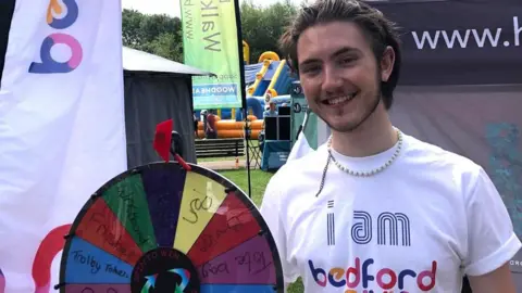 Students walking on campus