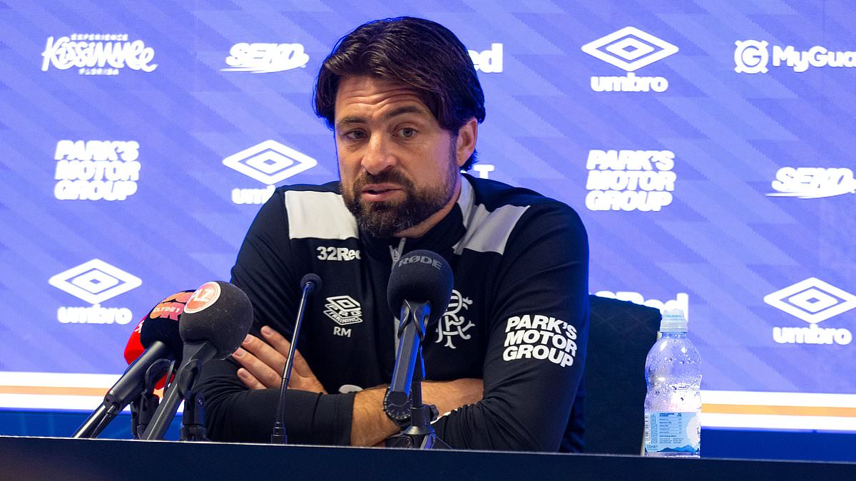 Rangers boss Russell Martin plays down crisis as Cavenagh visits amid protests