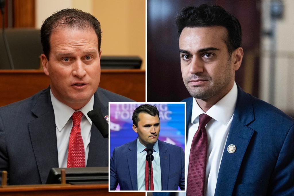 Abe Hamadeh and a fellow sponsor