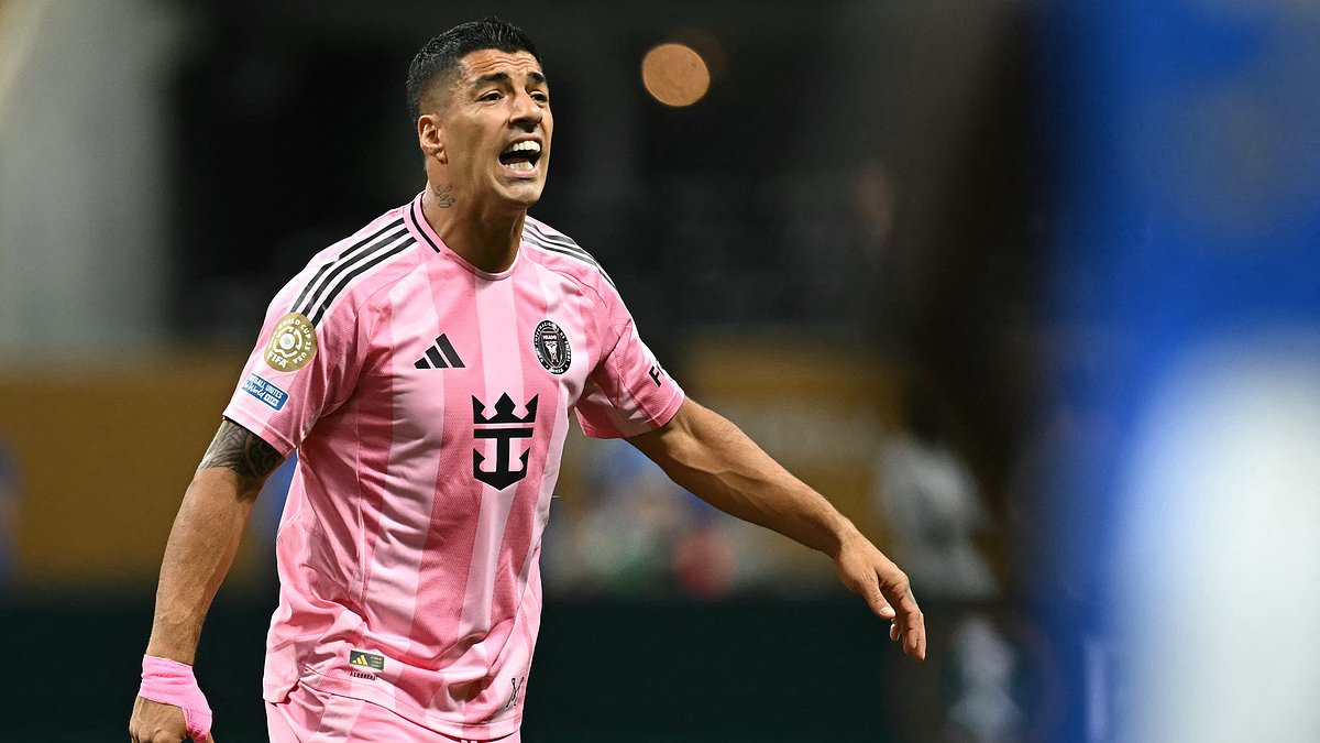 Luis Suárez handed six-match Leagues Cup ban after spitting incident