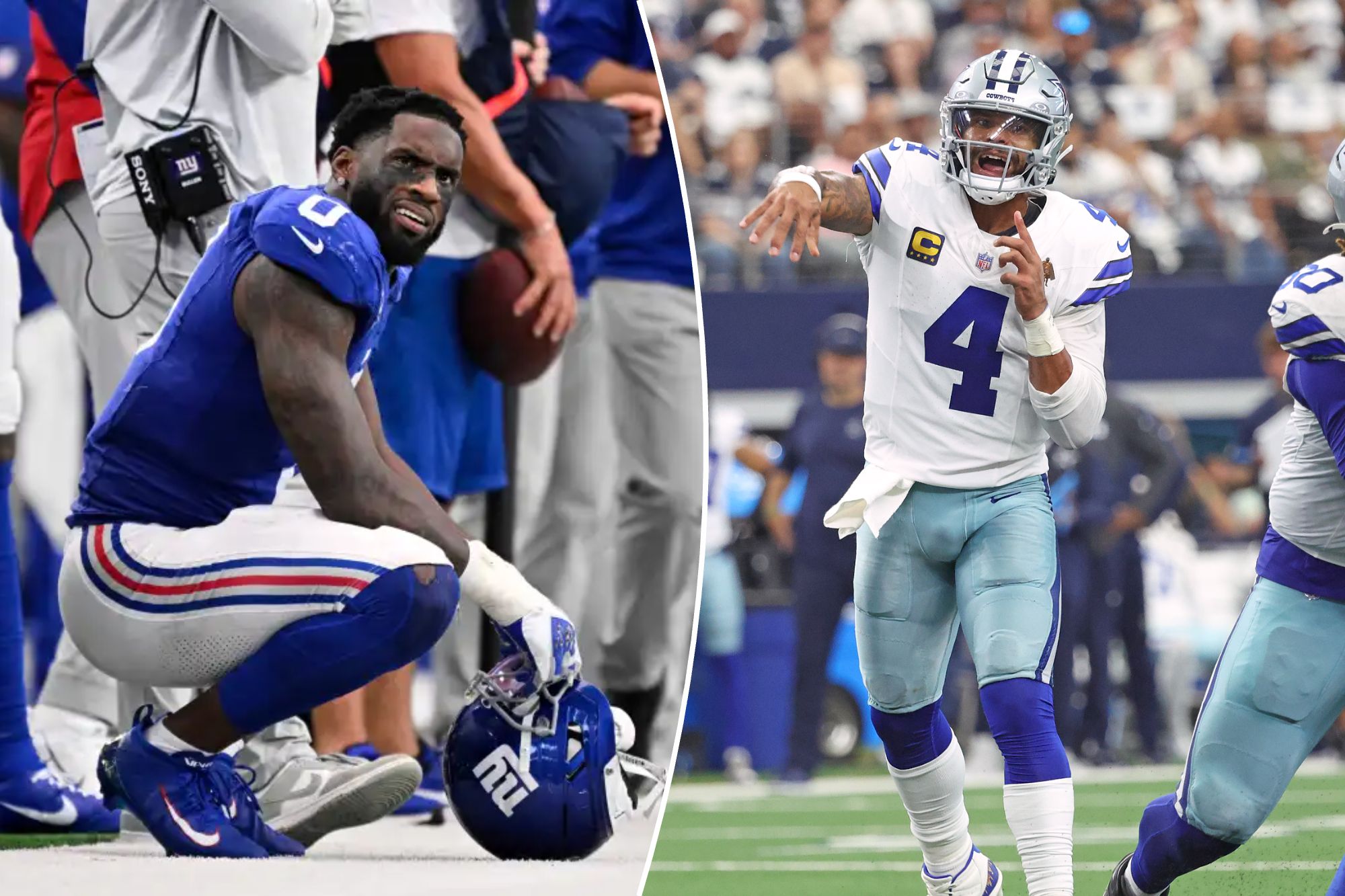 Giants' Defense Falters in 40-37 Overtime Loss to Cowboys; Burns' Warning Rings True