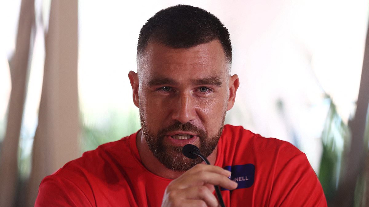 Travis Kelce Imitates Patrick Mahomes in Sao Paulo After Tease About Brazil