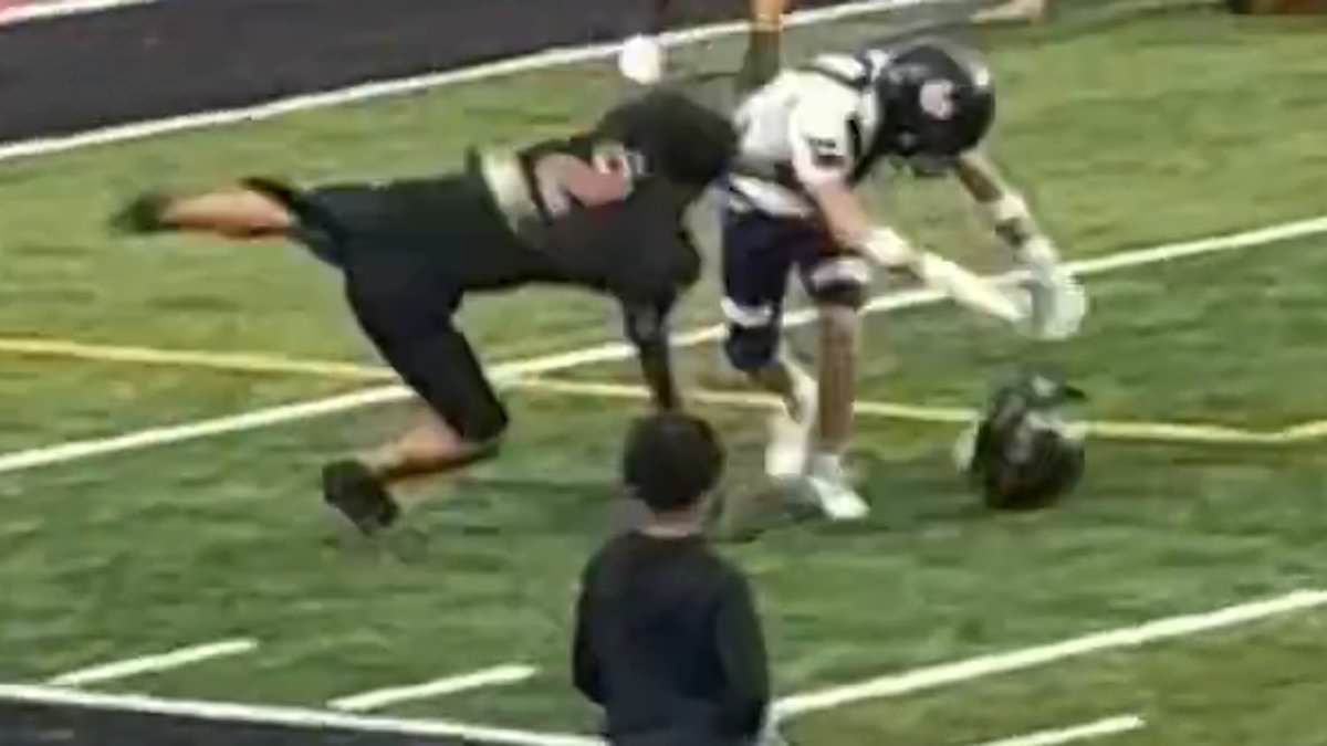 Video of high school football punch after helmet rip sparks outrage in Pennsylvania