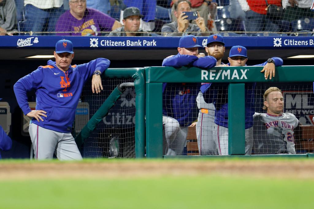 Mets' playoff hopes dim as five-game skid leaves them 10 games behind Phillies