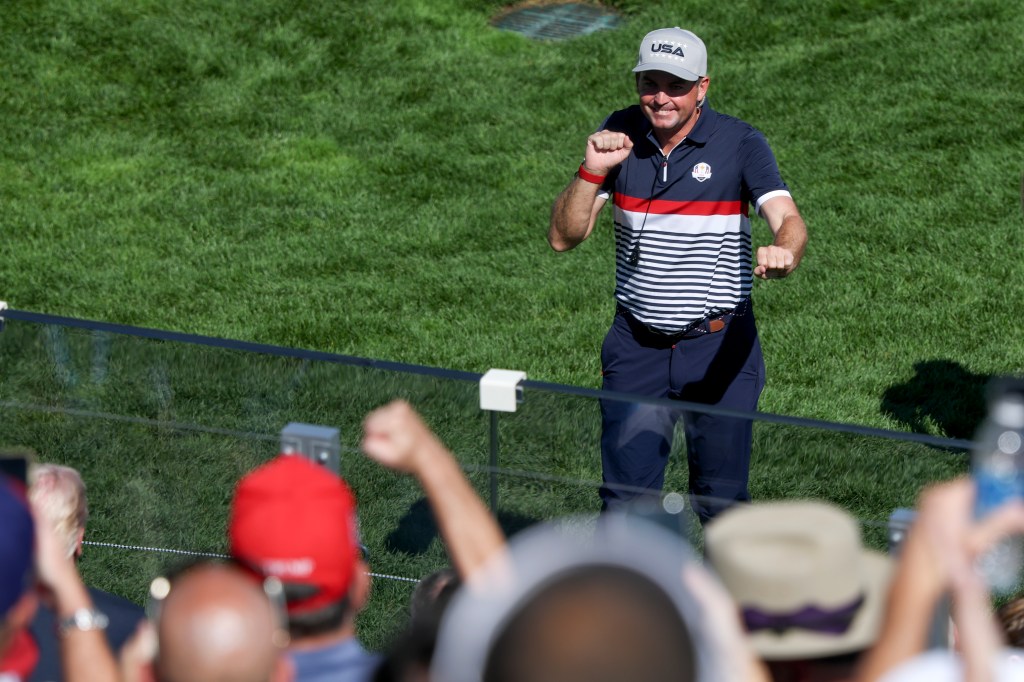Keegan Bradley at Ryder Cup