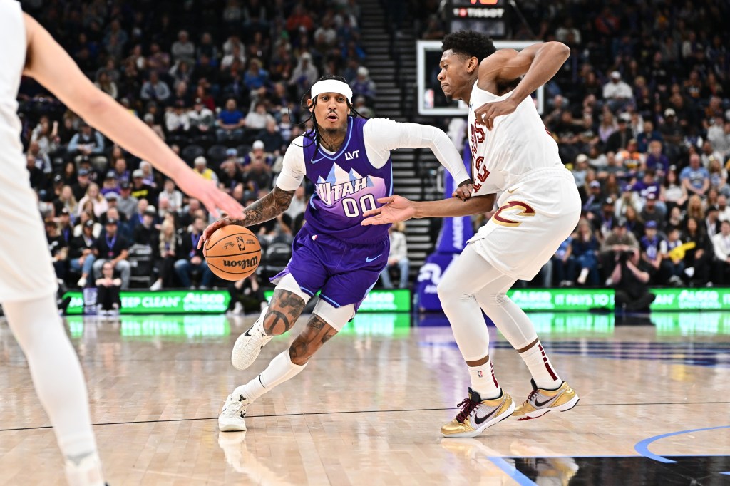 Jordan Clarkson during a photo