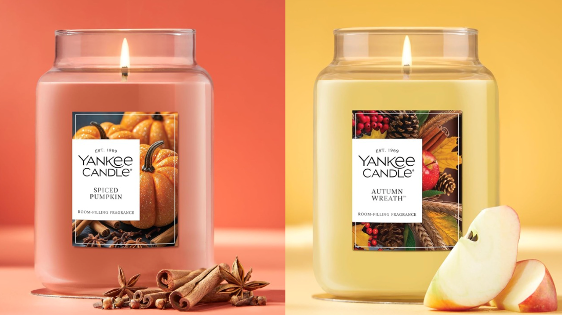 Yankee Candle fall-scented jars discounted over 30% on Amazon as brand runs BOGO promotion