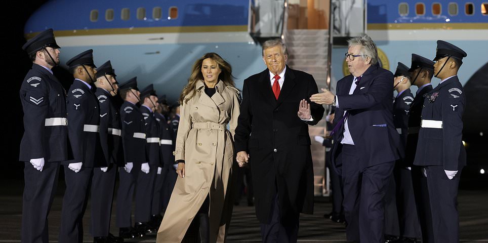 Trump Receives Ceremonial Welcome at Windsor as UK State Visit Begins