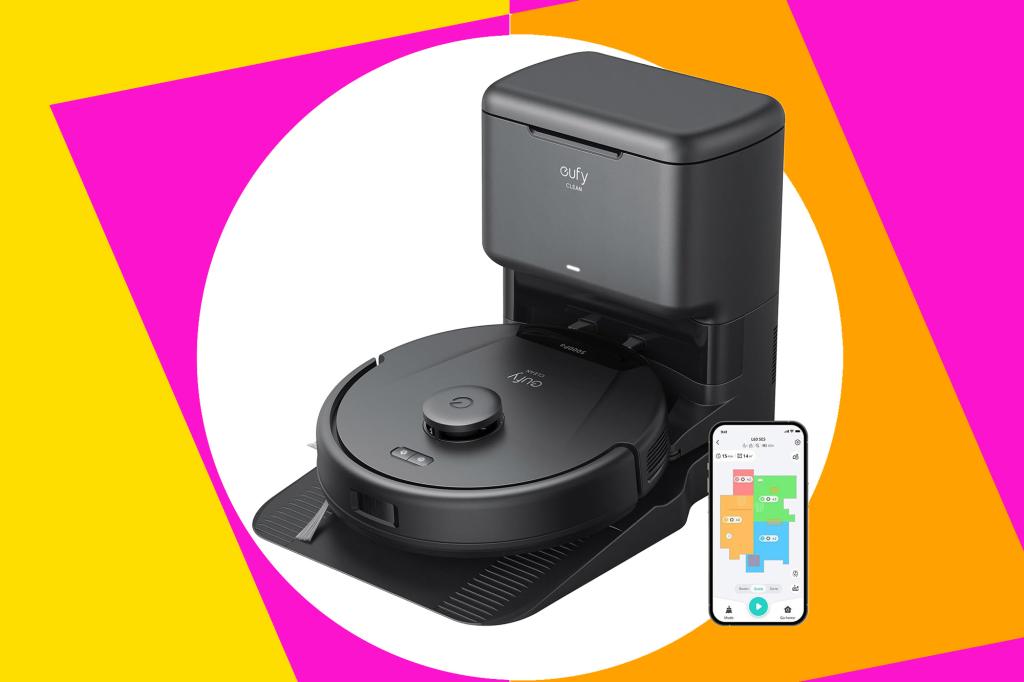 Amazon offers 50% off eufy L60 robot vacuum with self-empty station, New York Post reports