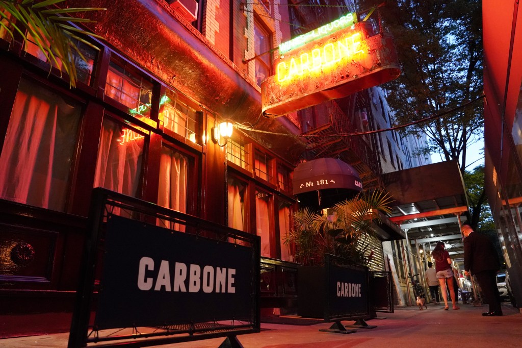 Carbone among Manhattan restaurants cited in NYC Health Department inspections; 2025 roundup shows B and C grades