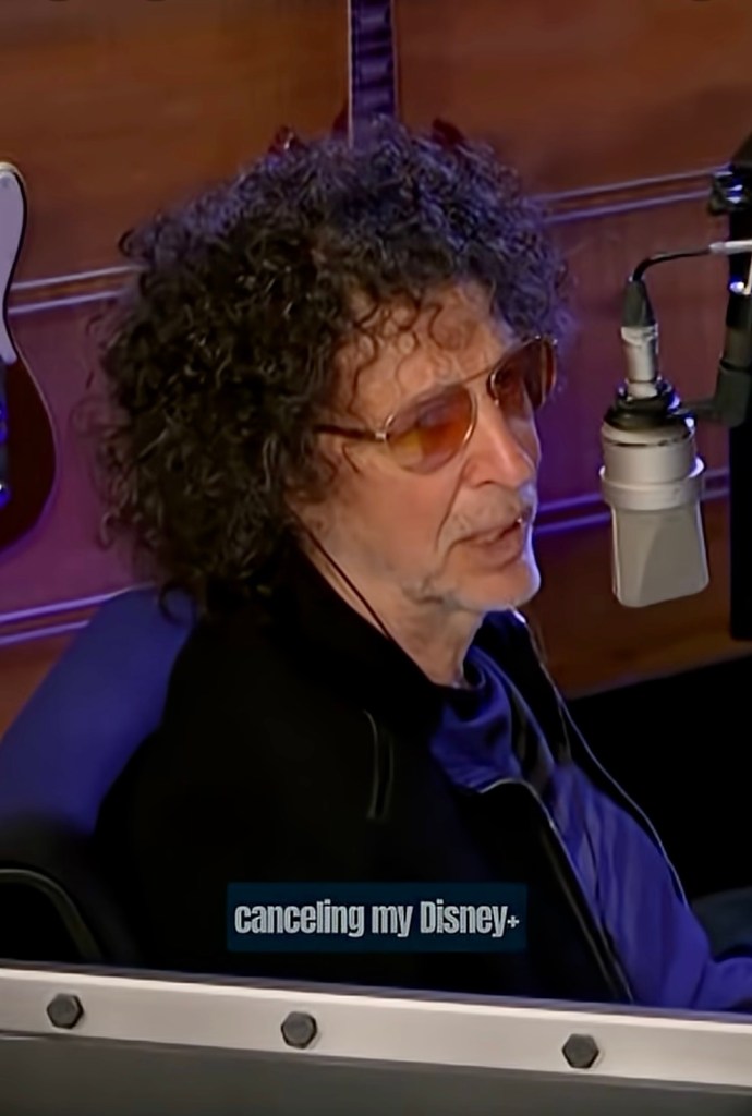 Howard Stern blasts ABC suspension of Jimmy Kimmel, cancels Disney+
