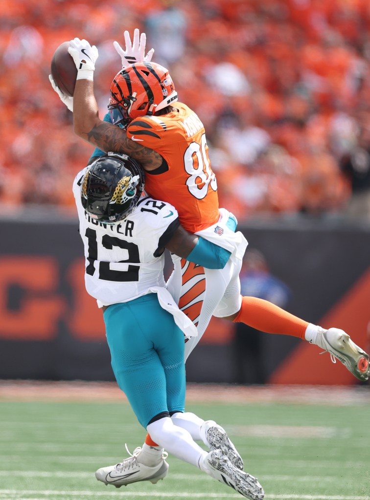 Pass-interference flag on Travis Hunter hands Bengals late win; Dave Portnoy castigates officials