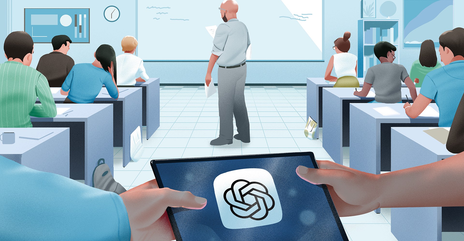 AI cheating data shows method, not amount, study finds