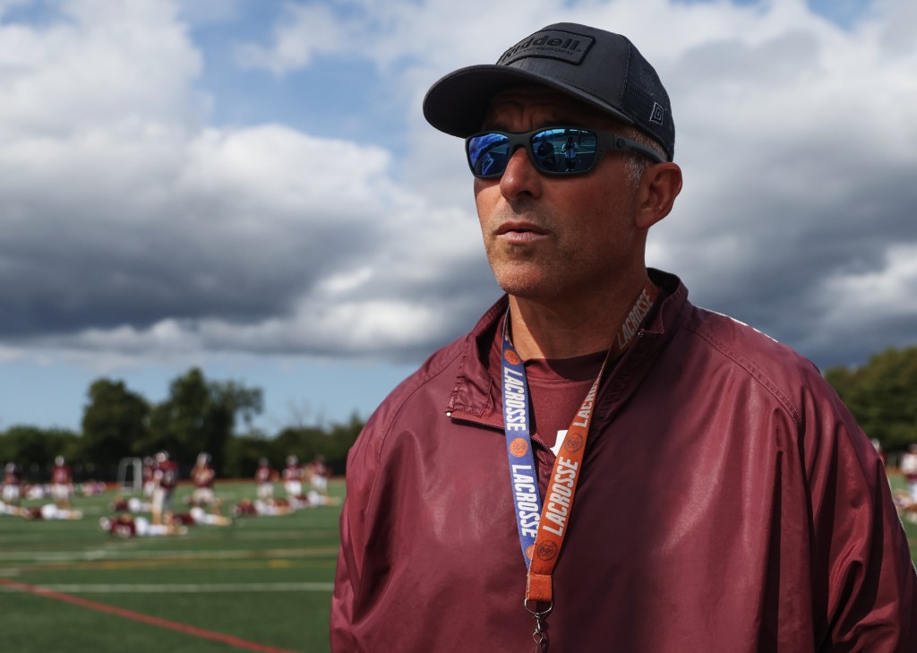 Garden City head coach Dave Ettinger